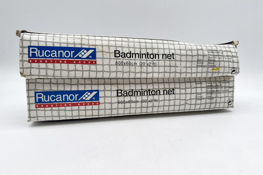 2 Packungen Badminton Netze